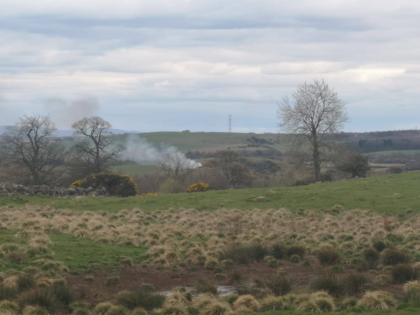 Fire were started at Benarty Hill and Lochore Meadows (Cowdenbeath Police)