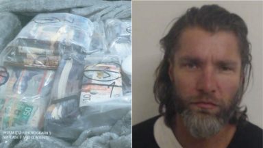Man who tried to smuggle £860,000 out of Scotland jailed