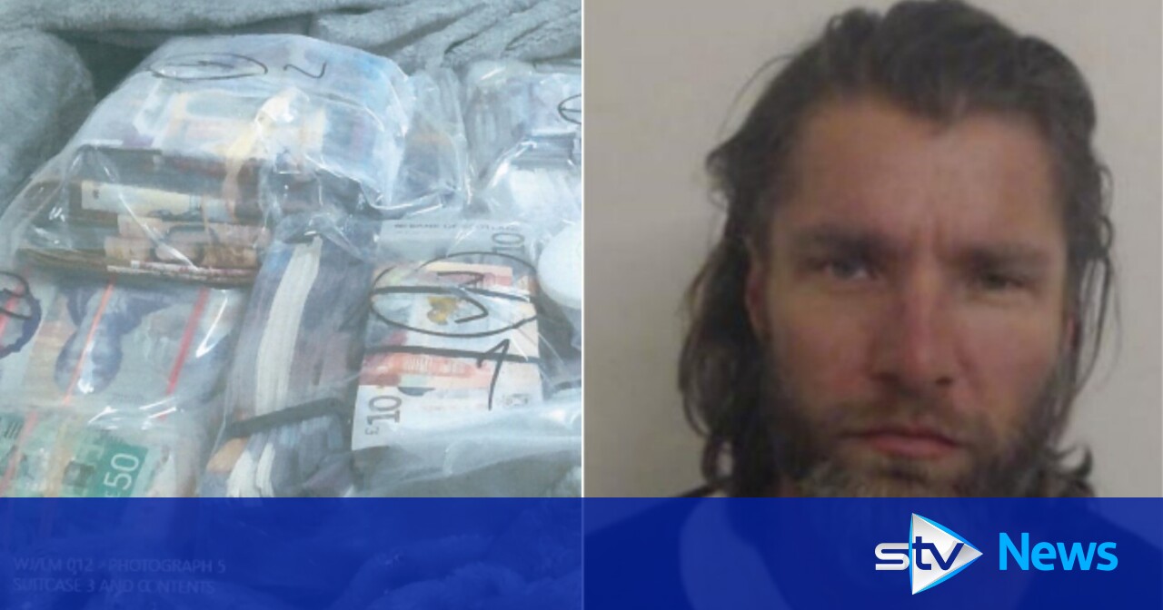 Man who tried to smuggle £860,000 out of Scotland jailed | STV News