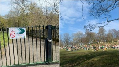 Kelvingrove Park gates locked amid alcohol crackdown