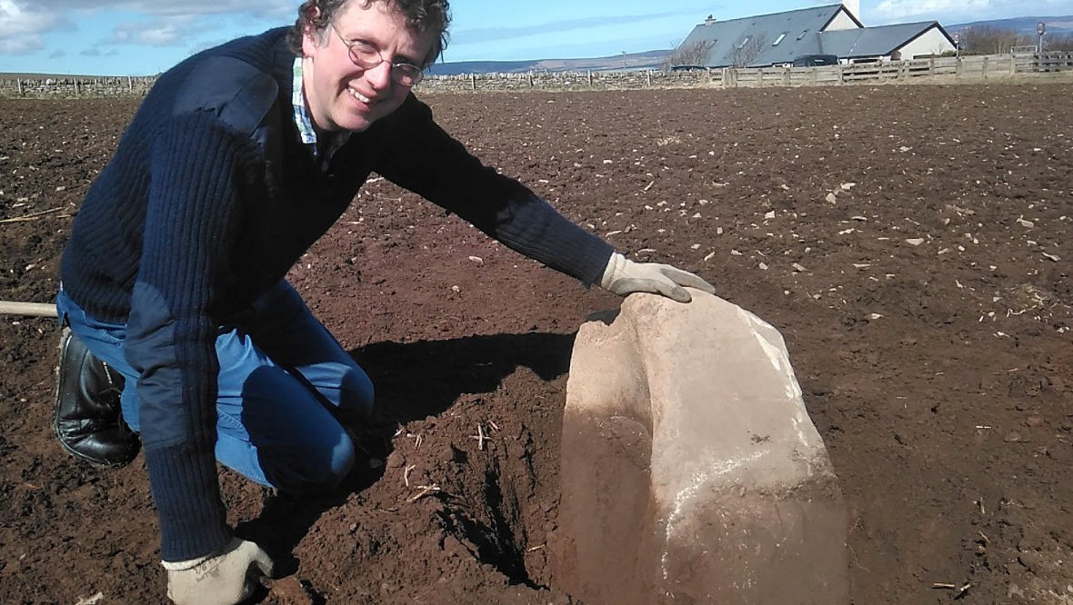 Neolithic grind stone ‘older than Skara Brae’ ploughed up