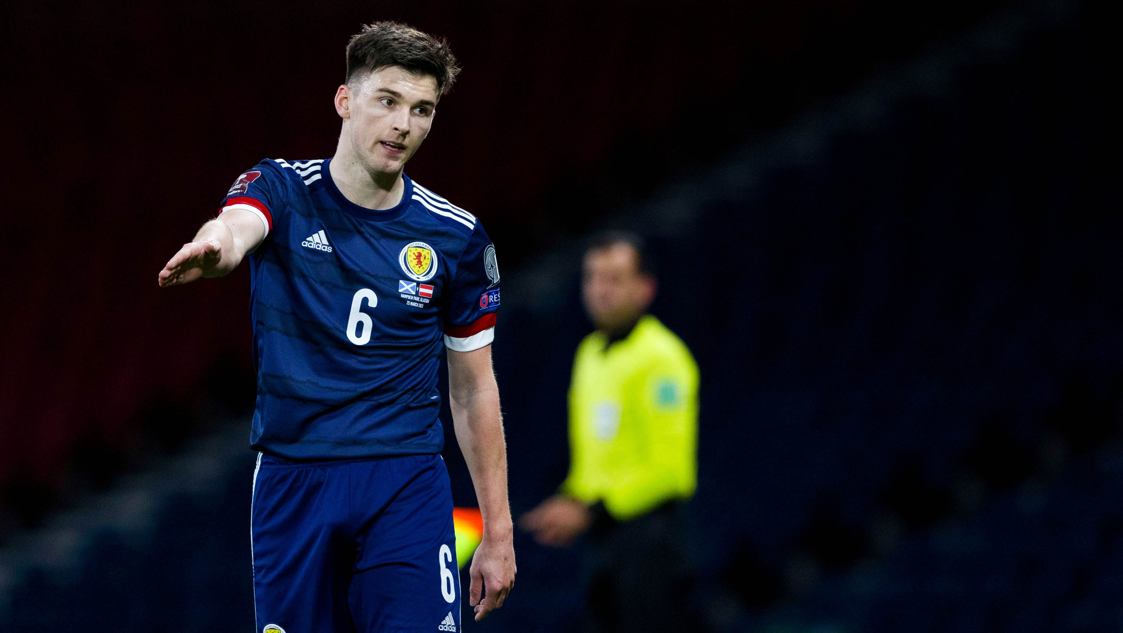 Kieran Tierney could return for trip to Wembley. 