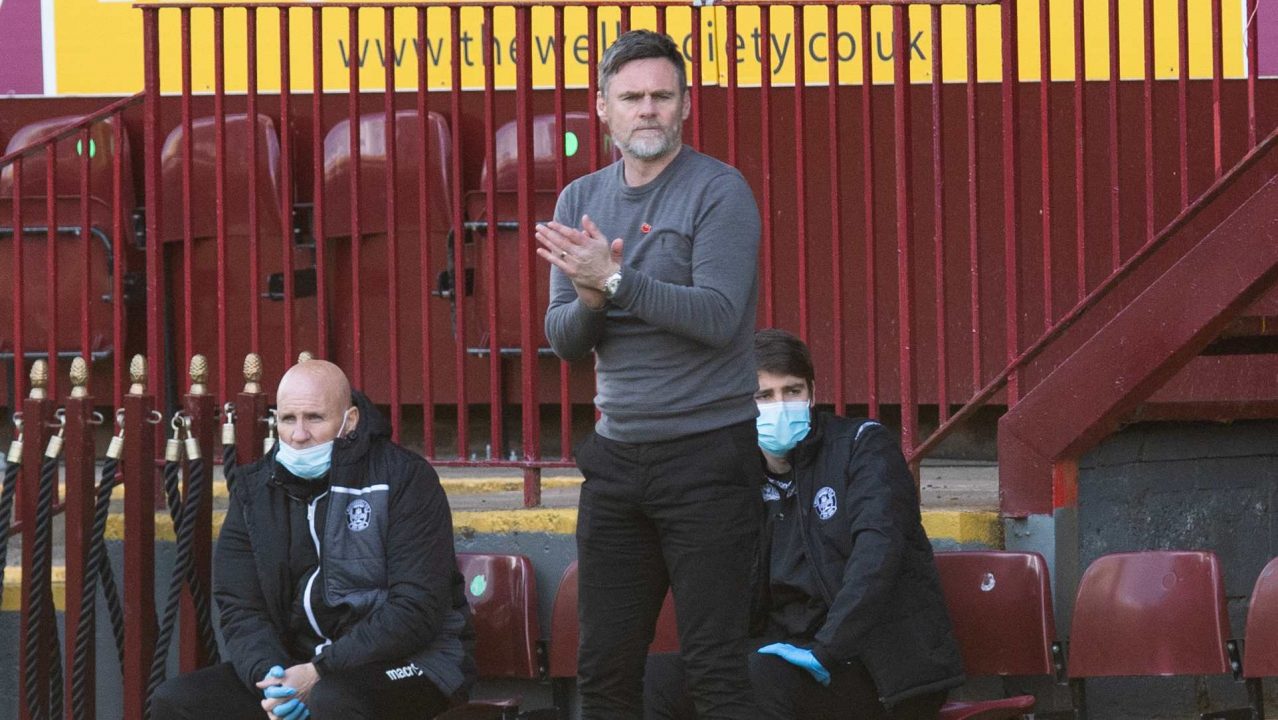 Alexander challenges Motherwell to push on after easing drop fears