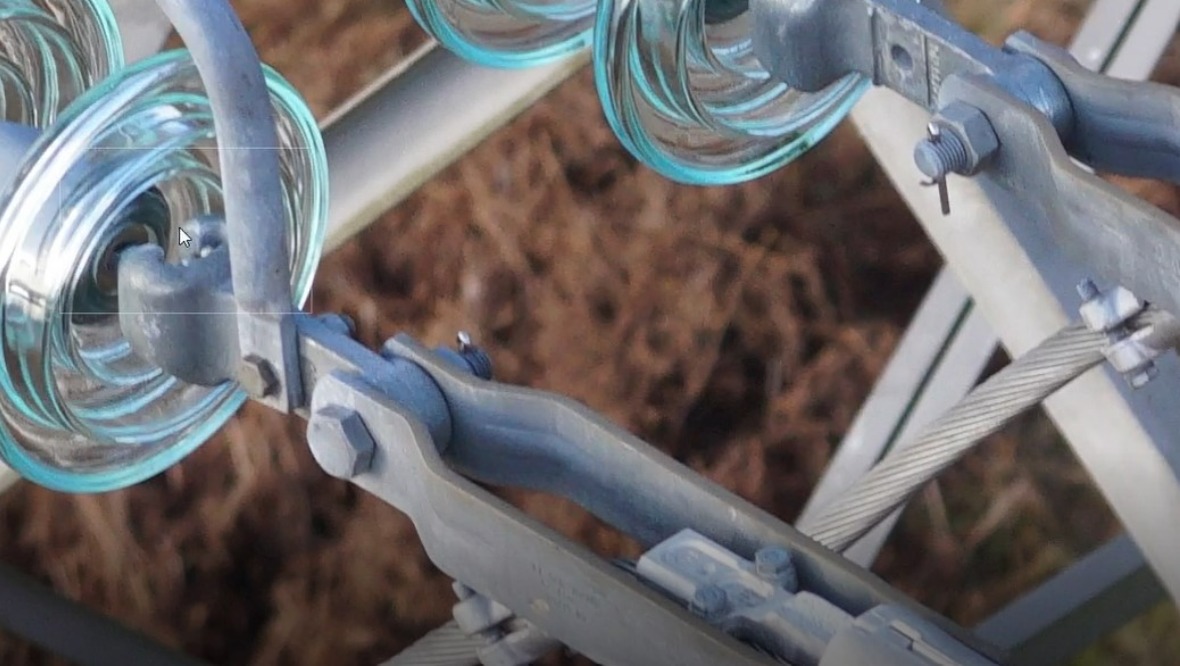 Inspection: The drones will collect data from the electricity towers.