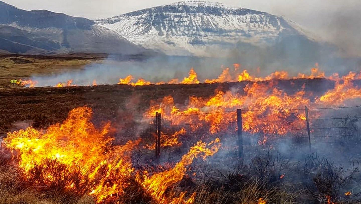 Firefighters issue wildfire warning following blazes at Ben Lomond and in Highlands