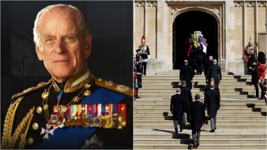 Duke of Edinburgh laid to rest after family mourns at funeral