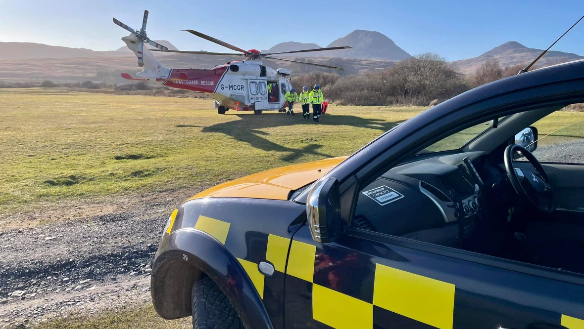 Jura Coastguard: The alarm was raised on Tuesday afternoon.