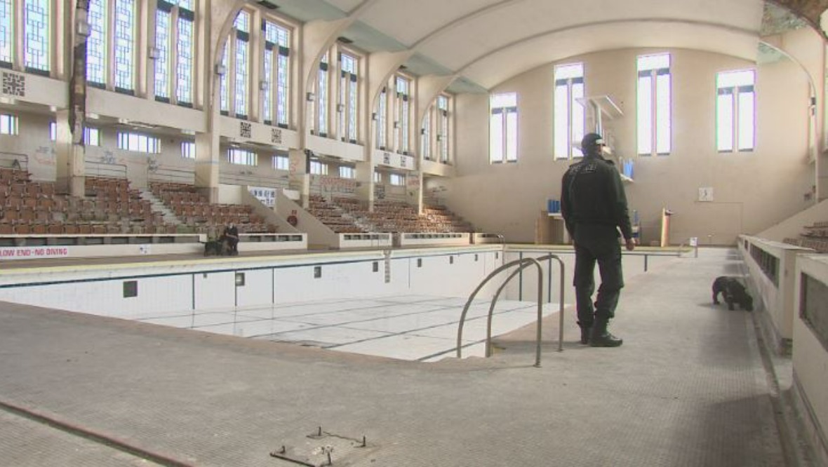 Bon Accord Baths was deemed the perfect training facility.