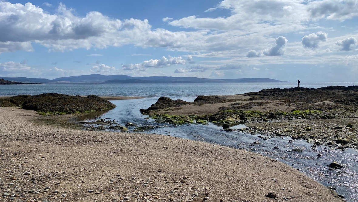 Saddell Bay, part of Kintyre 66 route 