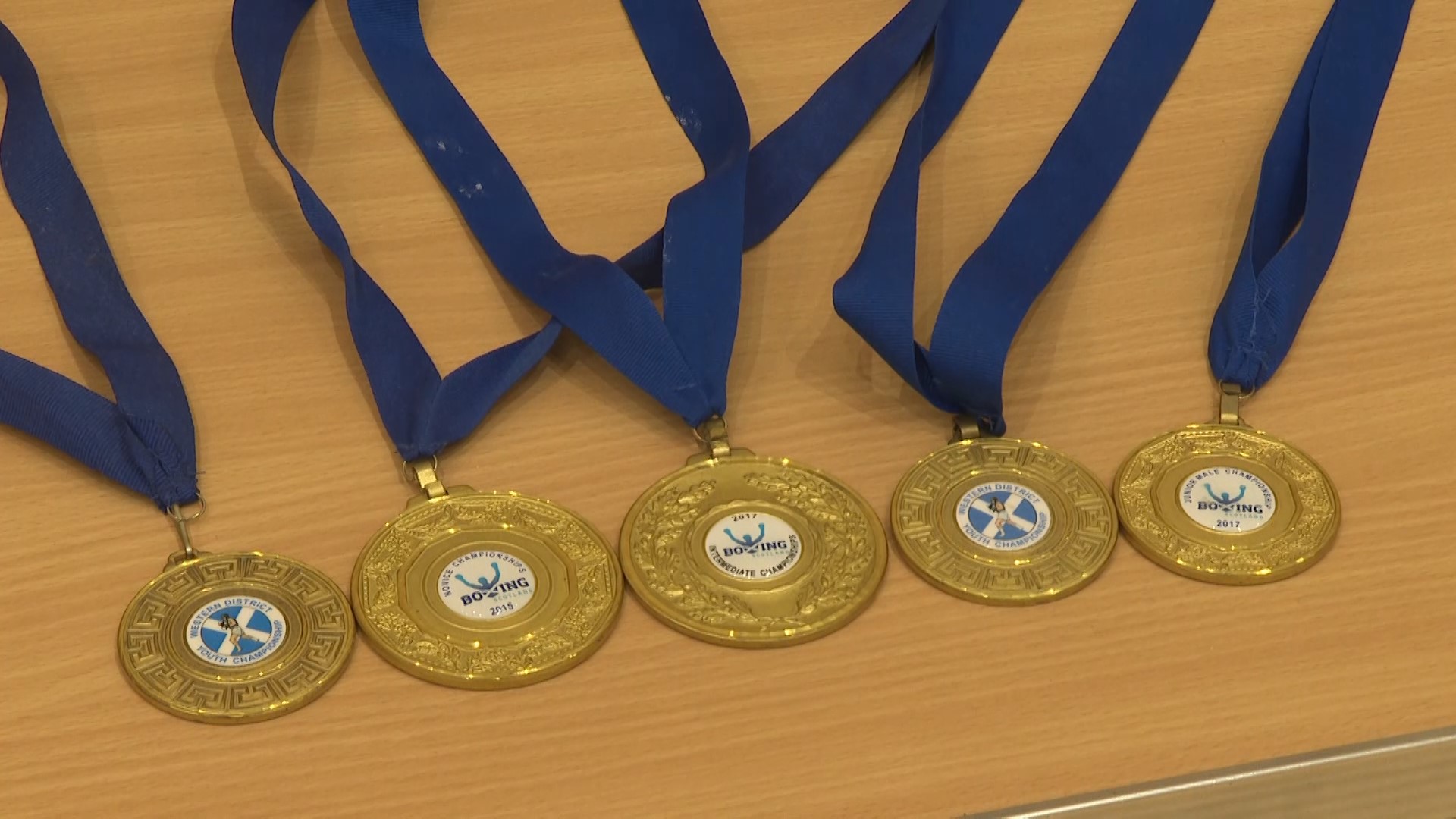 Rhys McCole has won a number of national and regional titles in the sport. (STV News)