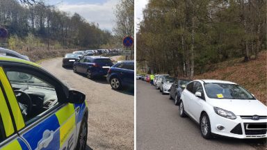 Motorists fined as Scots make the most of sunshine weekend
