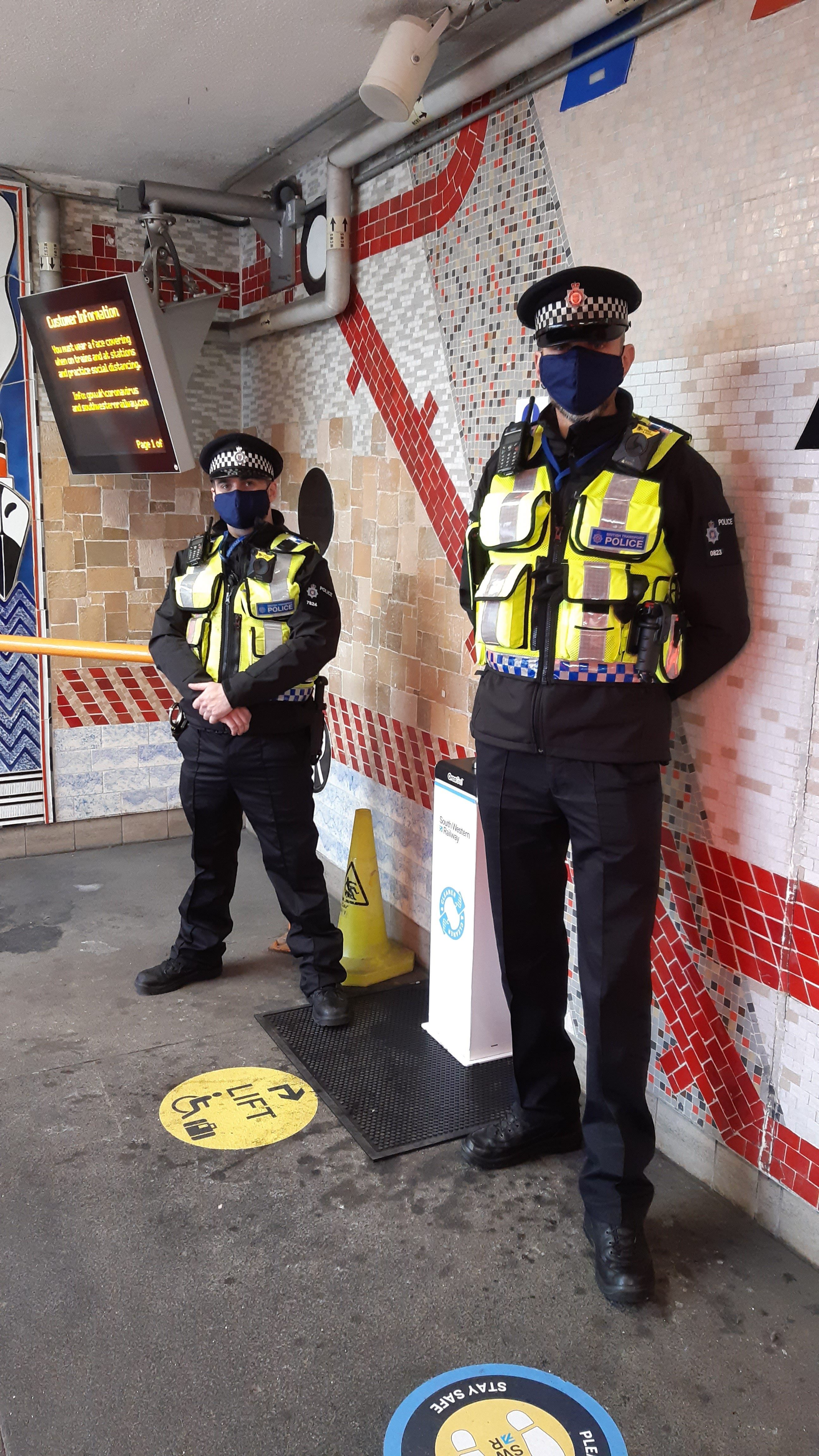 British Transport Police carried out 94 operations across the country