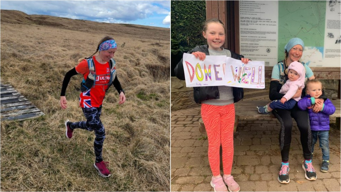 Mum-of-two smashes record for running 212-mile route
