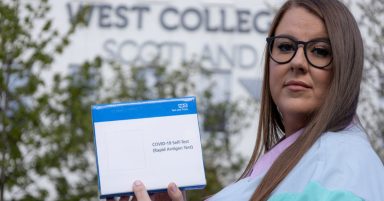 Rapid Covid testing rolled out to Scotland’s colleges