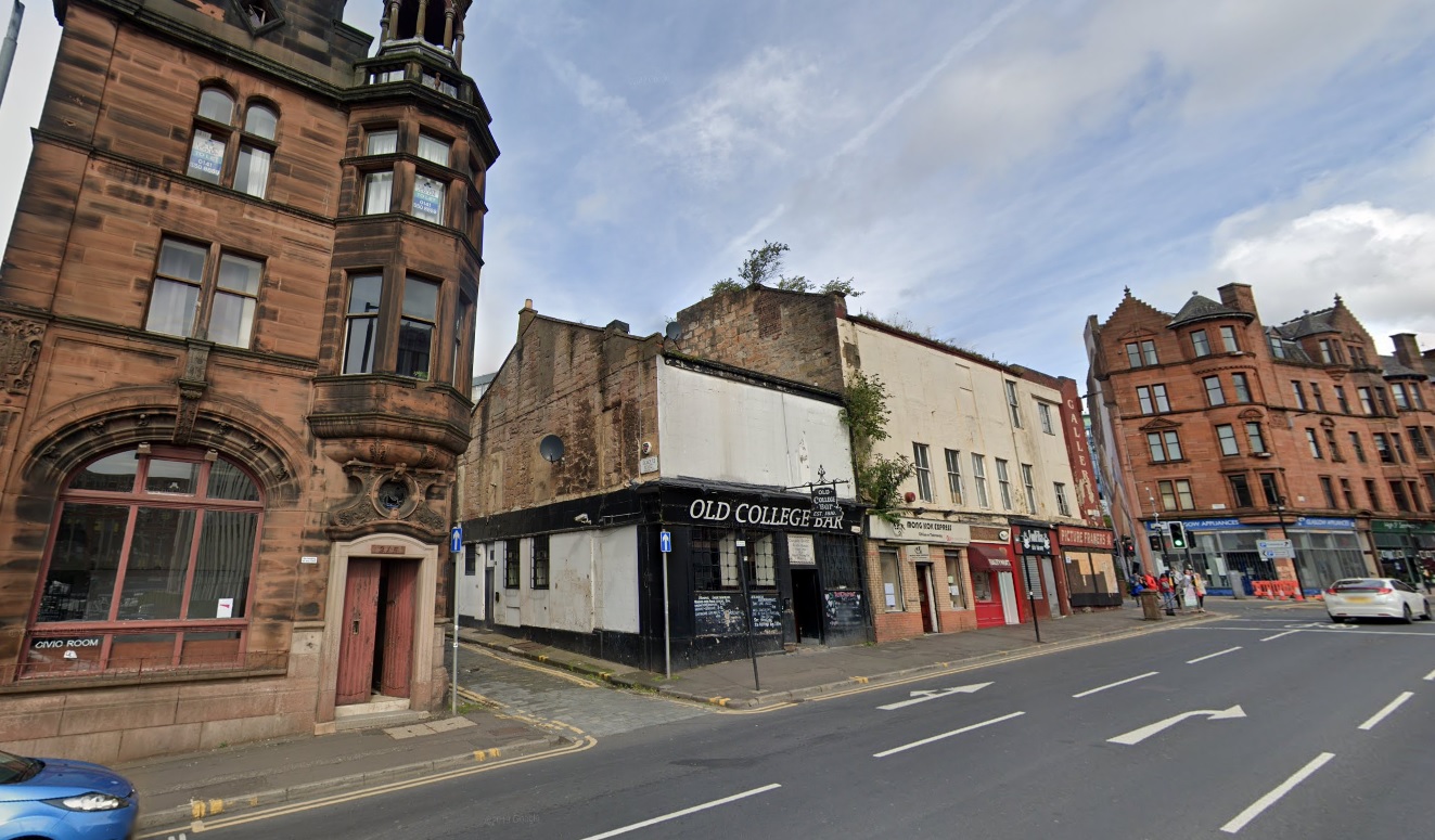 The Old College Bar on High Street in August 2019.