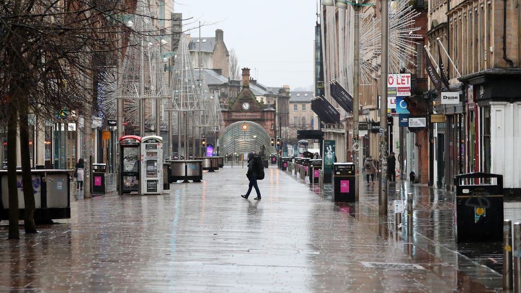 Colin Clydesdale says hospitality in Glasgow is the only place ‘in the UK that can’t sell a pint inside’ (Andrew Milligan/PA)