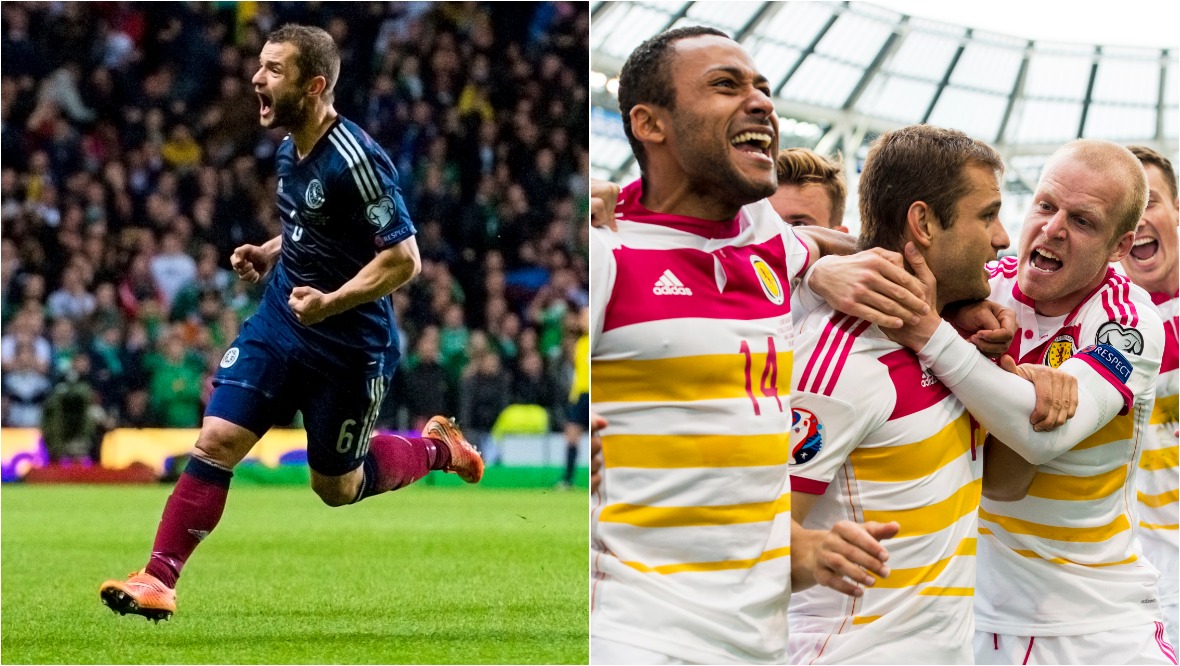 Shaun Maloney played a key role in both matches against the Republic of Ireland in Euro 2016 qualifying.