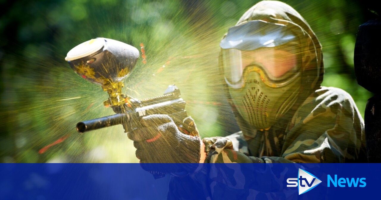 Three arrested after public targeted with paintball pellets STV News