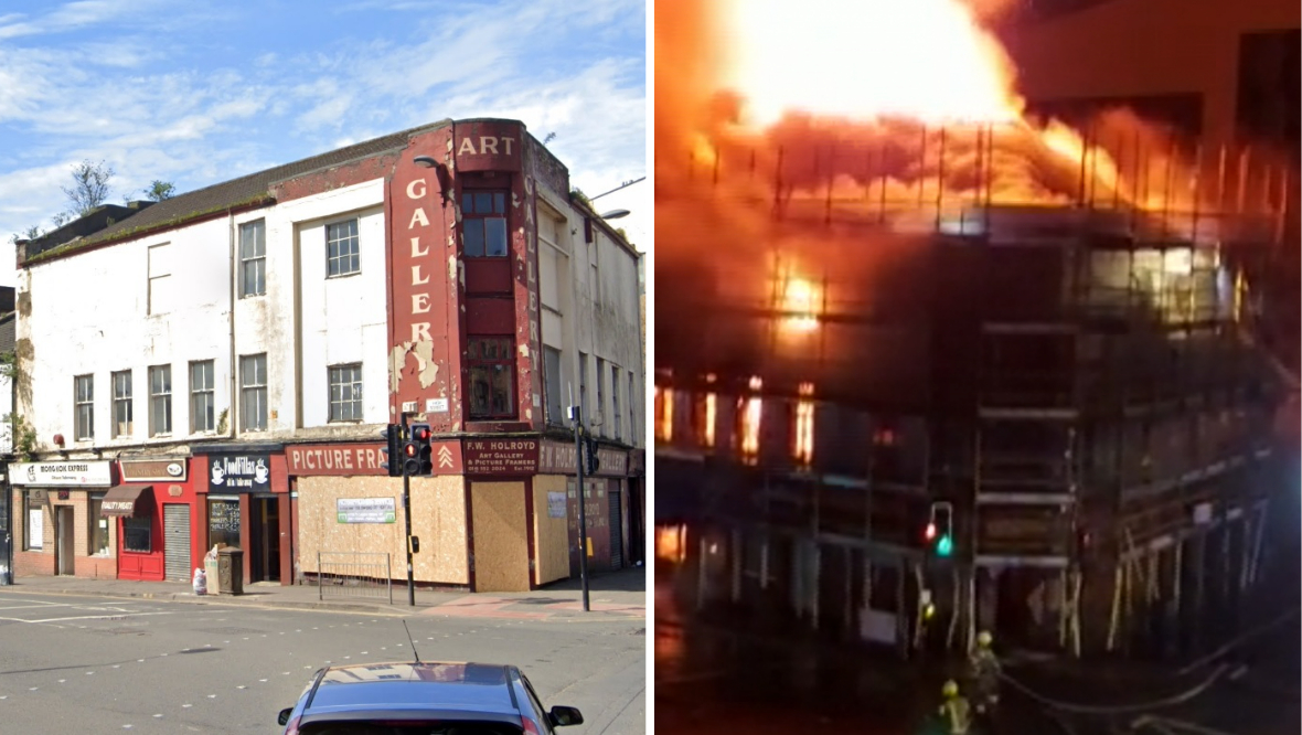 Building to be demolished after being devastated by fire