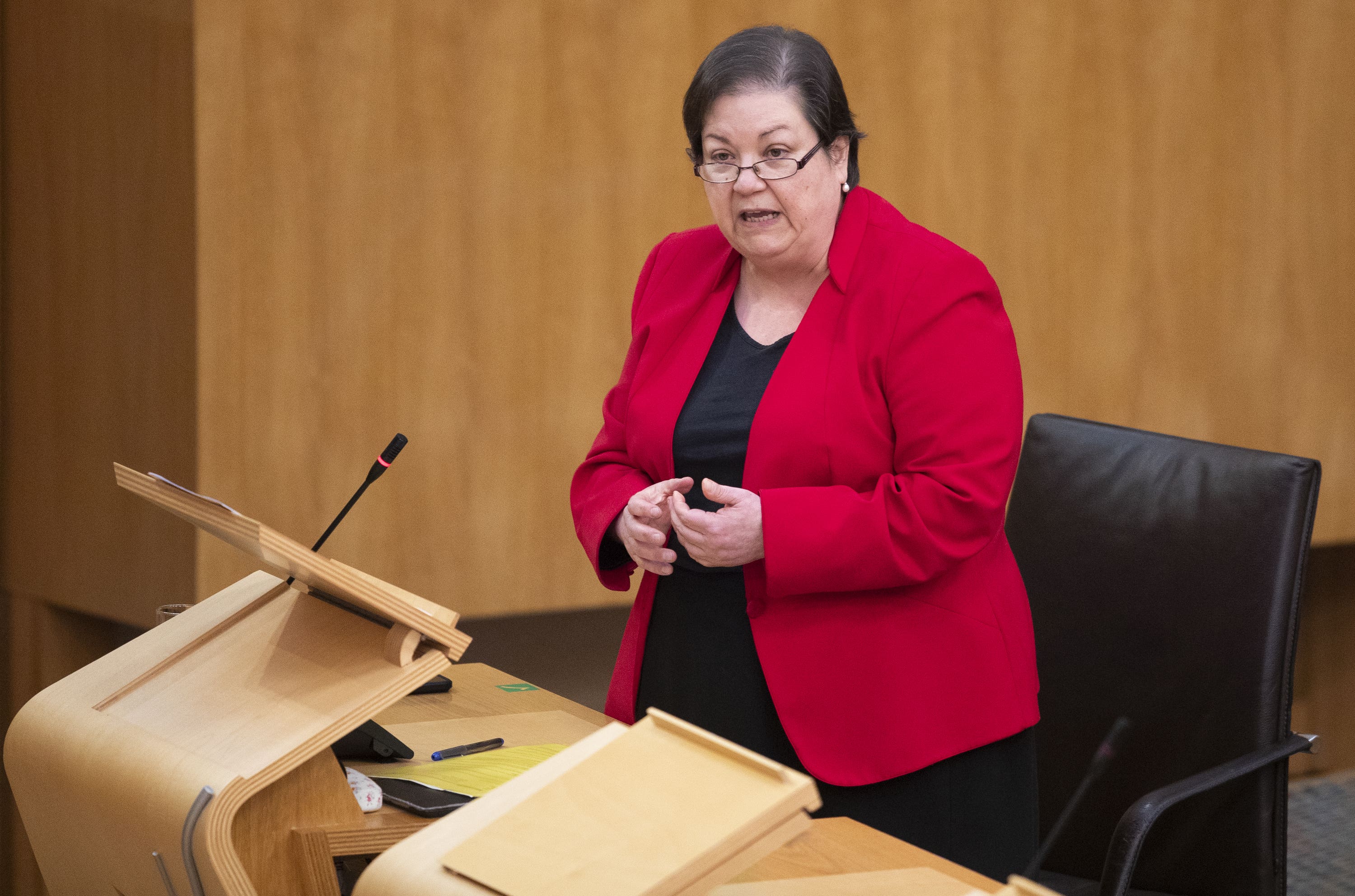 Scottish Labour health spokeswoman Jackie Baillie said the country was facing a ‘health care crisis’. (Jane Barlow/PA)