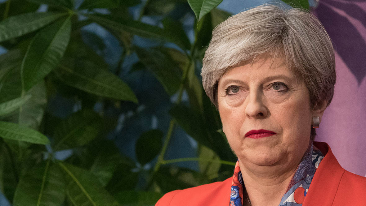 Theresa May lost her majority at the 2017 UK General Election.