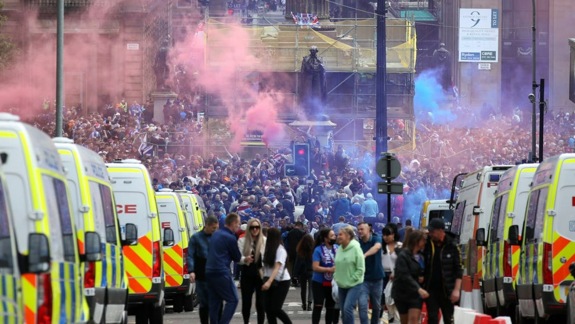 ‘No political pressure’ on police during Glasgow gatherings