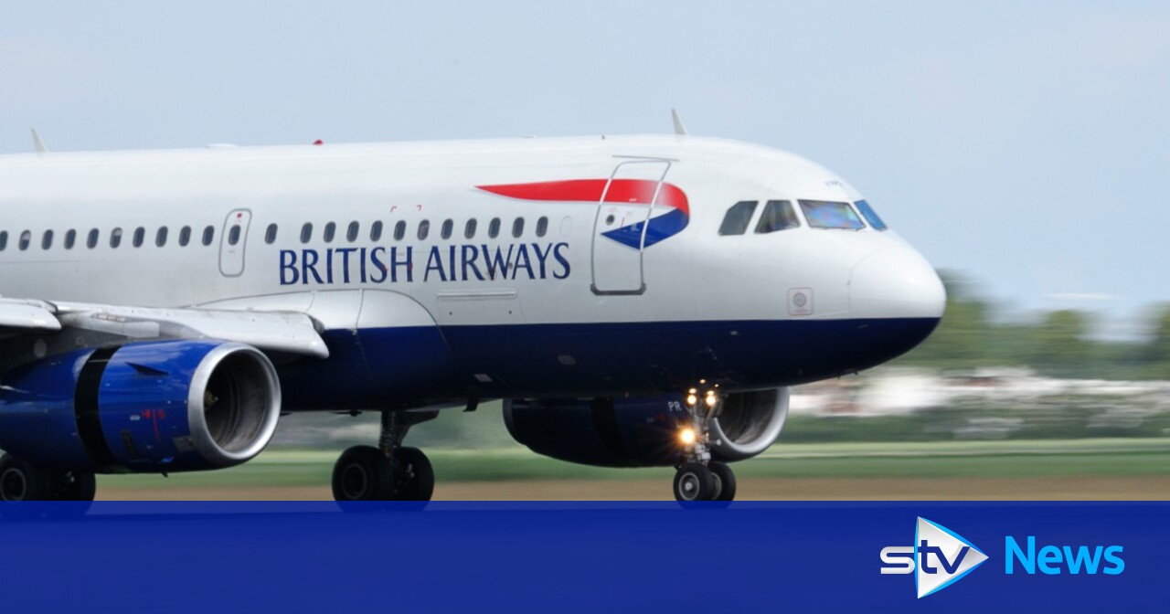 Ein British-Airways-Flug nach Edinburgh meldete einen Notfall in der Luft ...