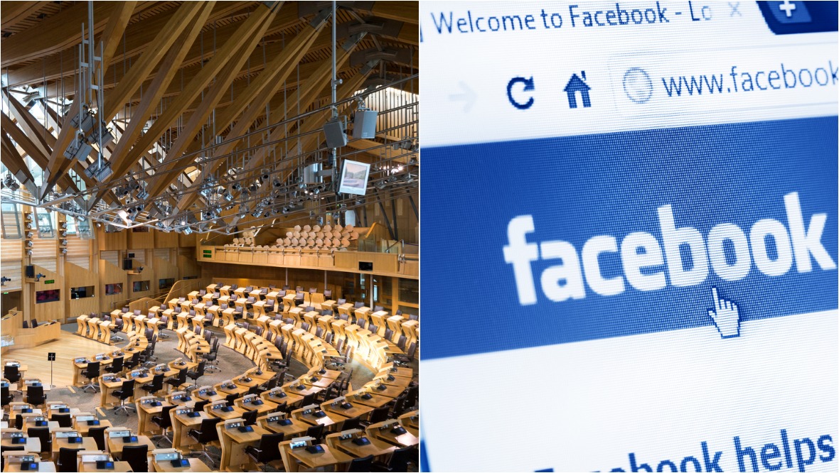 The Scottish Parliament opened in 2004 - the same year that social media network Facebook launched.