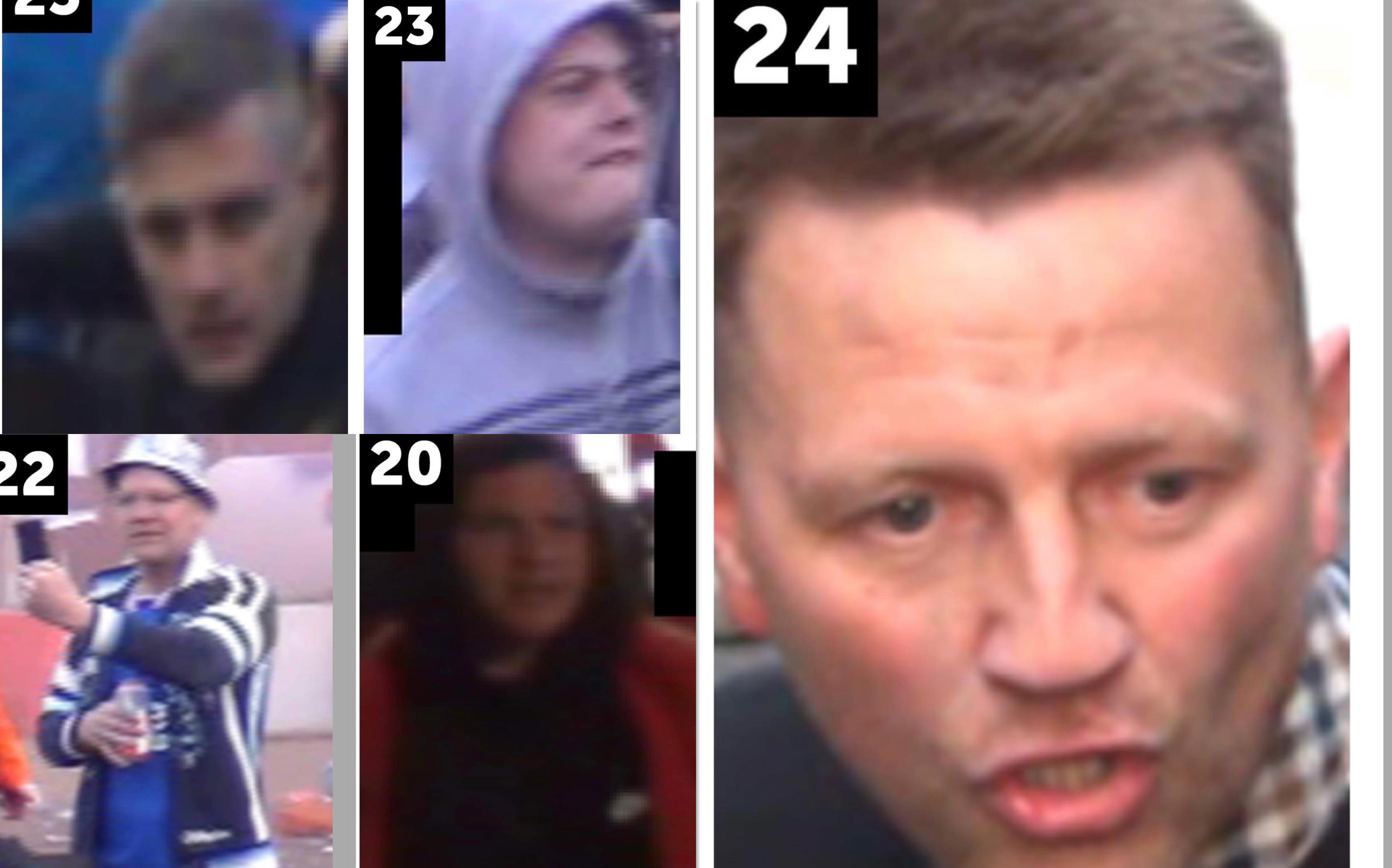 CCTV: Police looking to trace those pictured.