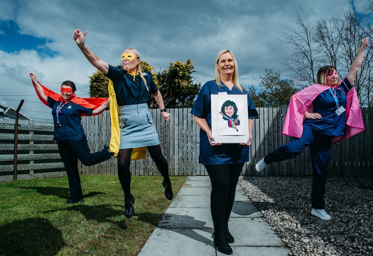 Linda Webb, Rosie Brennan, Lynn Bell and Michelle Carrigan. 