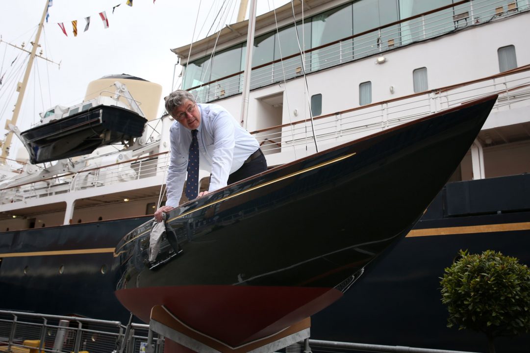 Yacht once owned by Prince Philip joins historic fleet