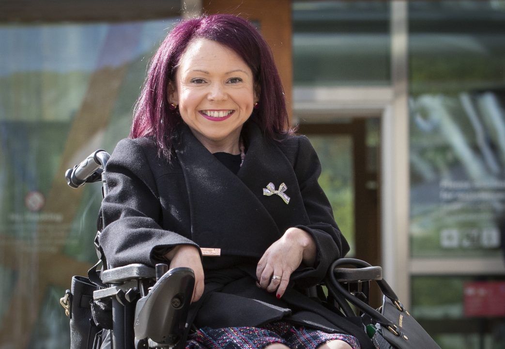 MSP Pam Duncan-Glancy vows to fight for disability rights