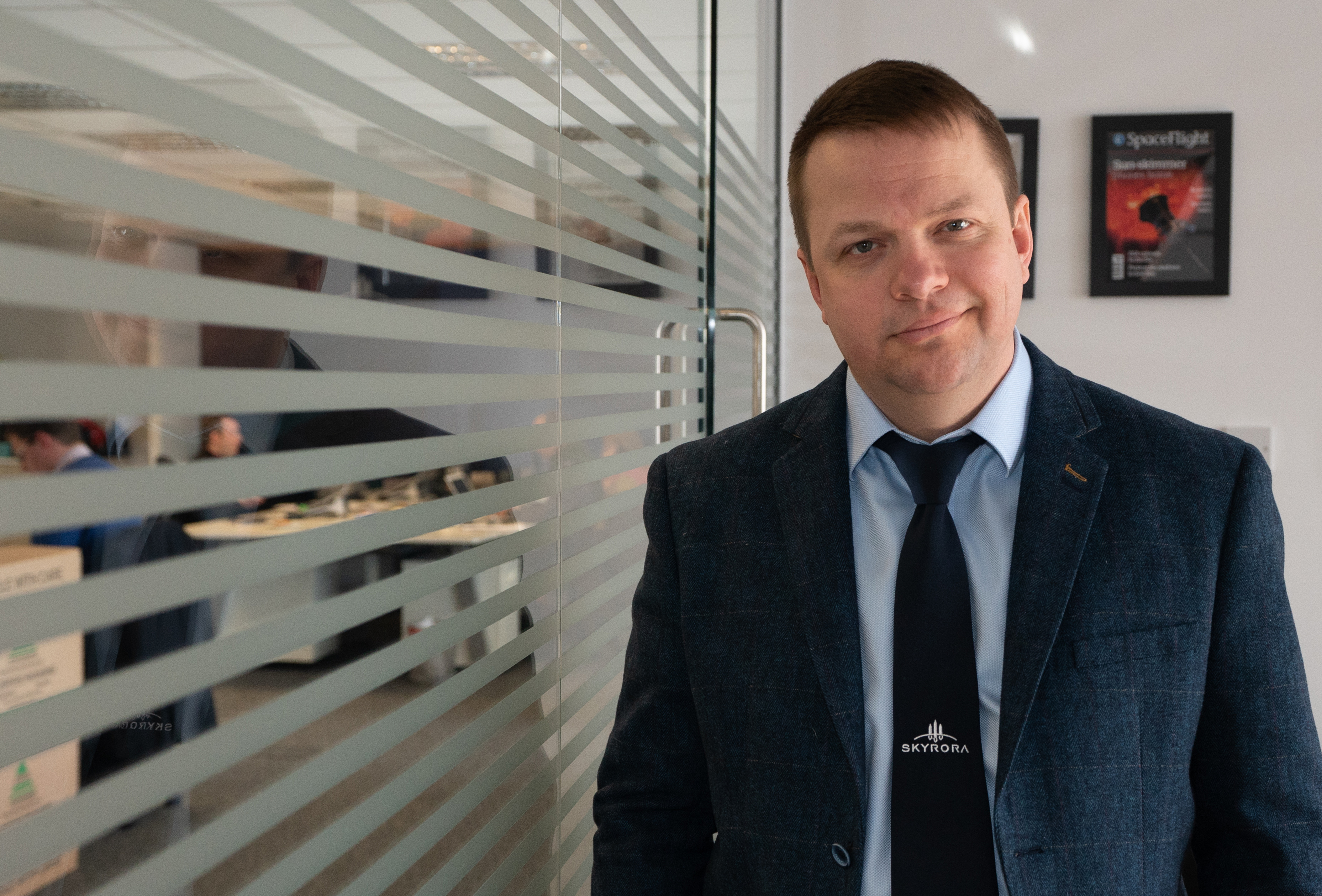 Volodymyr Levykin, CEO of Edinburgh-based Skyrora (Skyrora)