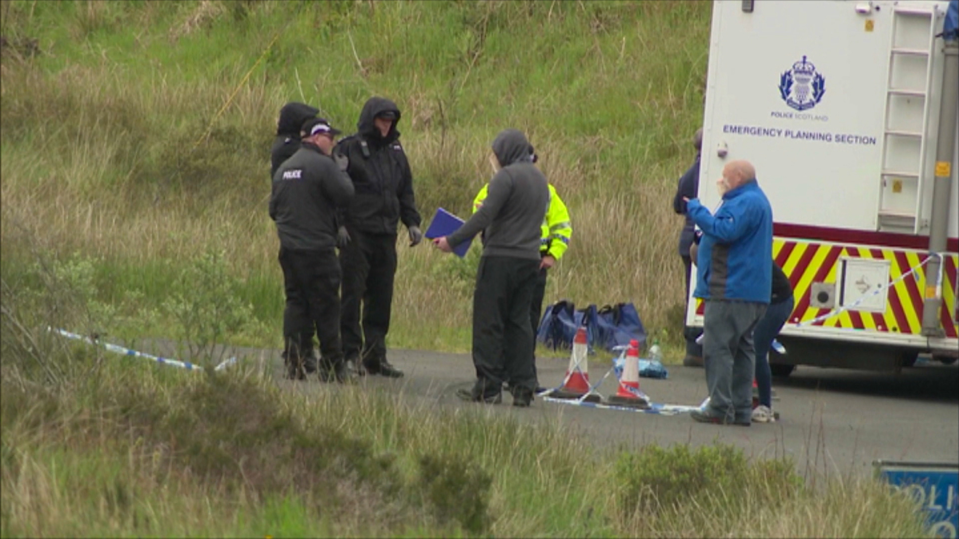 Police: Ms Faulds' body was discovered in Glentrool Forest.