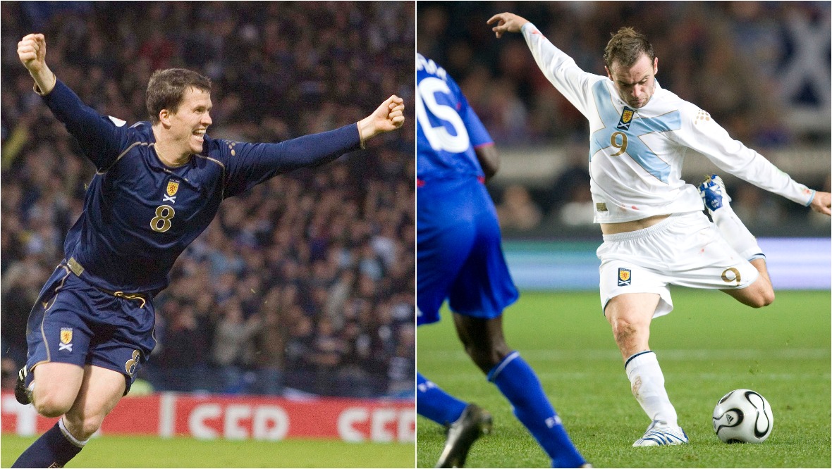 Gary Caldwell and James McFadden scored against France in the Euro 2008 qualifying campaign.