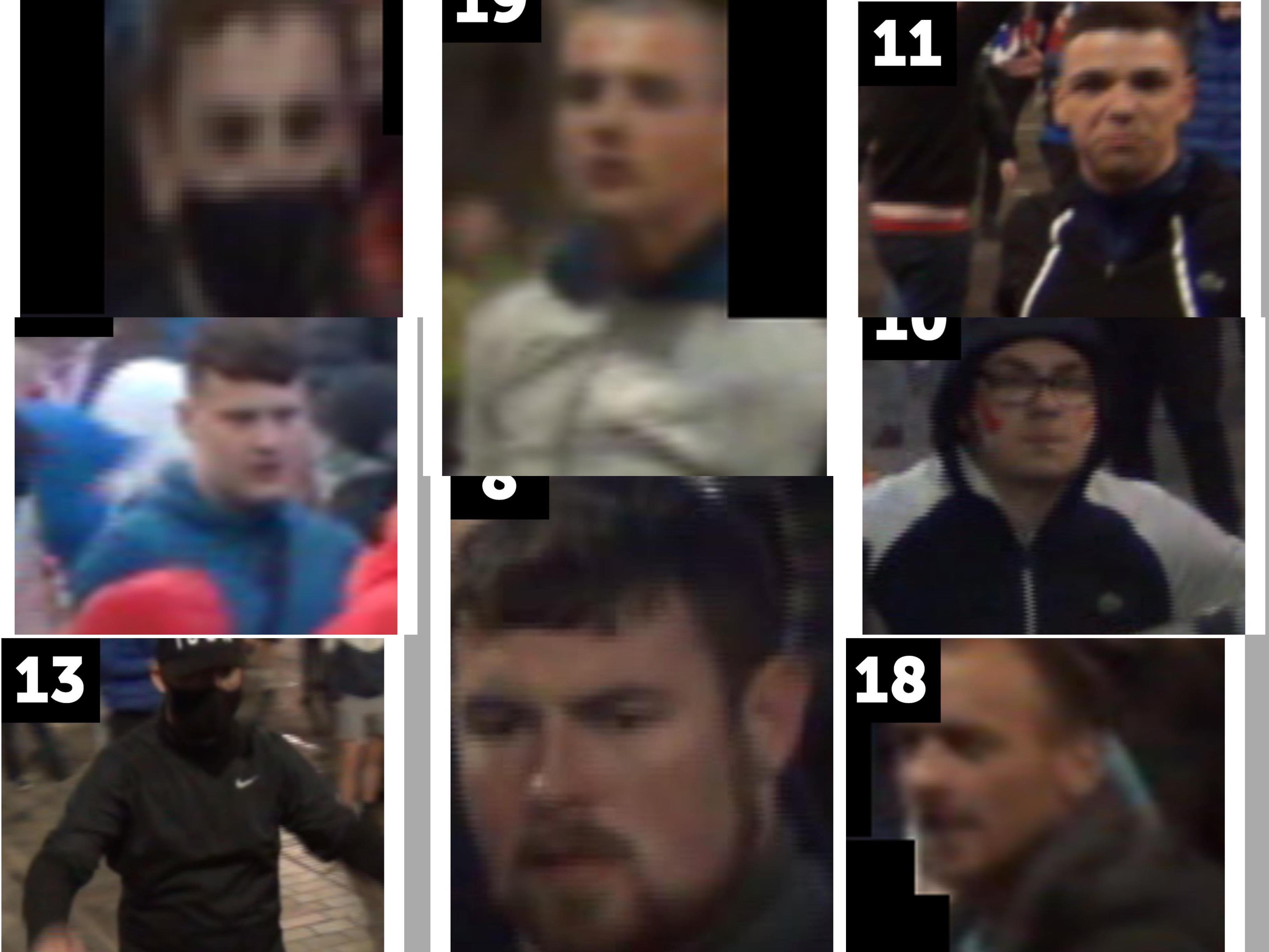 CCTV Images: George Square disorder on May 15. 