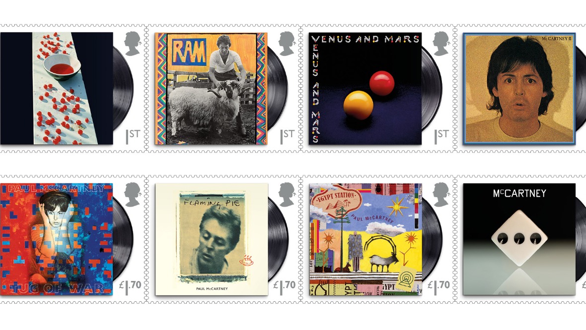 Royal Mail will release a series of special stamps to celebrate Sir Paul McCartney's career.