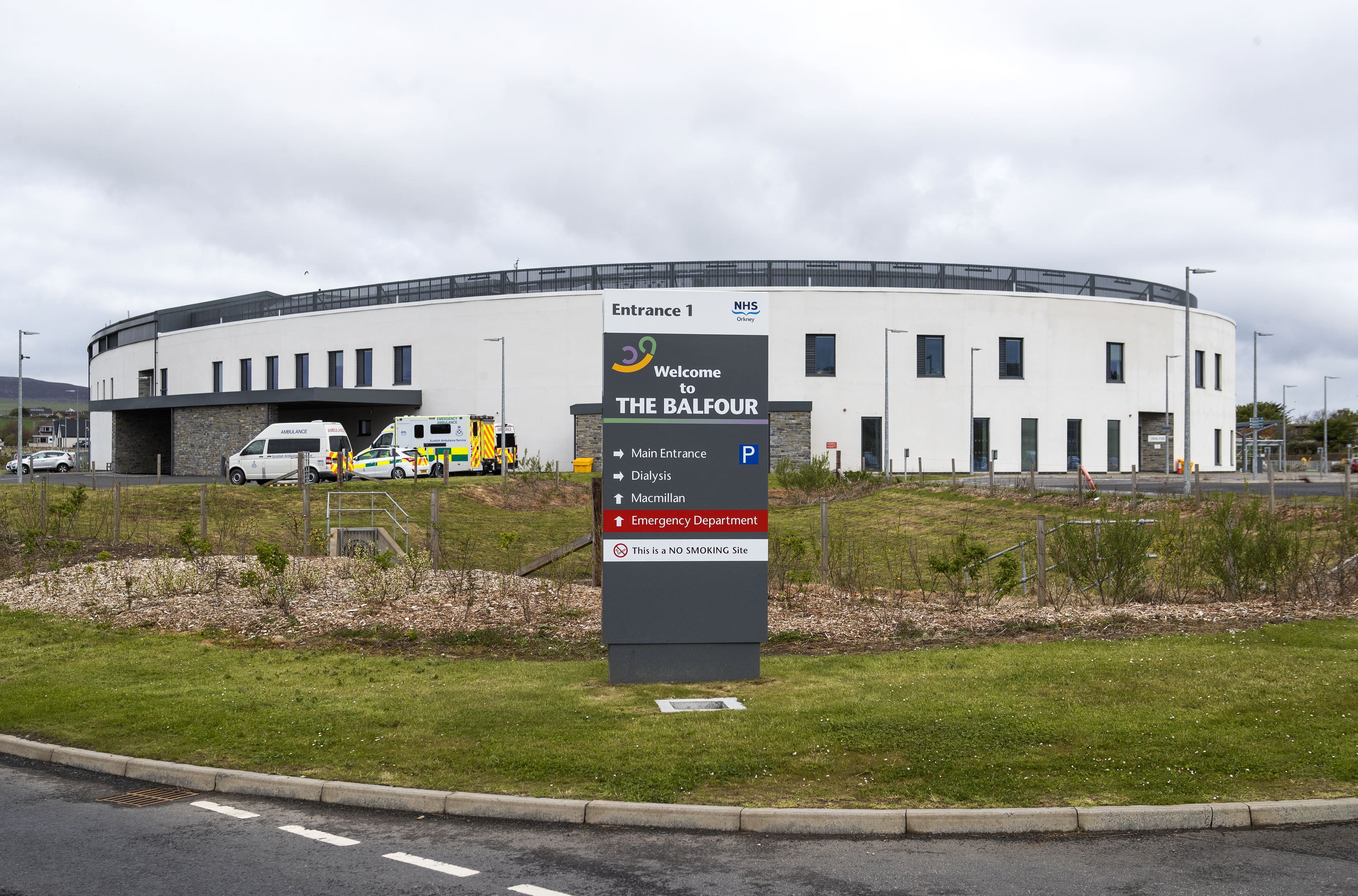 Balfour Hospital in Kirkwall, Orkney, was officially opened by the Duke and Duchess of Cambridge.