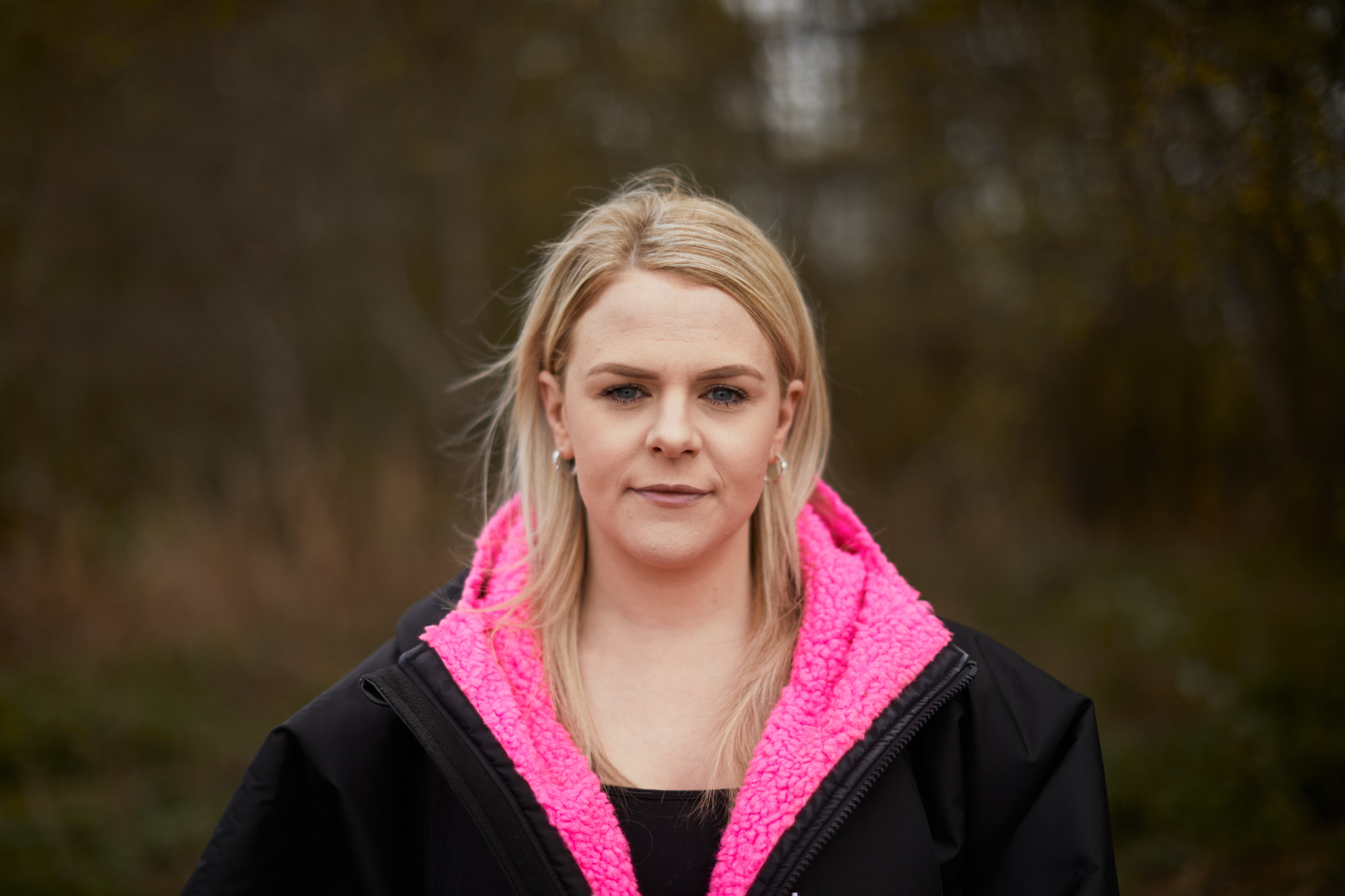 Danielle McGinlay said cold water therapy had reduced her stress levels and stopped panic attacks (Graeme MacDonald/Loch Lomond & The Trossachs National Park)
