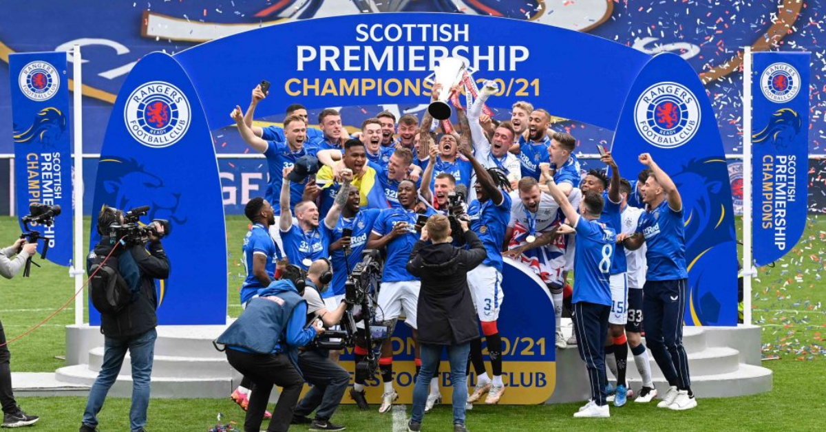 Rangers celebration video ‘edited to include sectarian abuse’