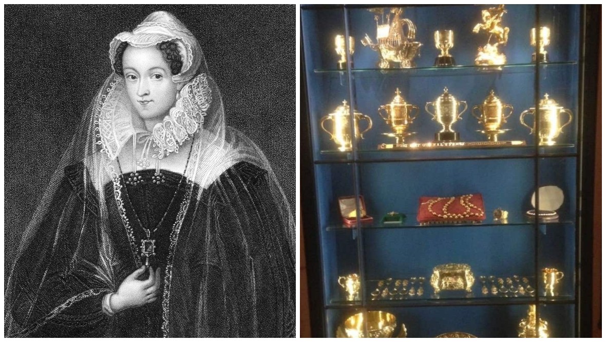 Mary Queen of Scots’ rosary beads stolen in £1m castle raid