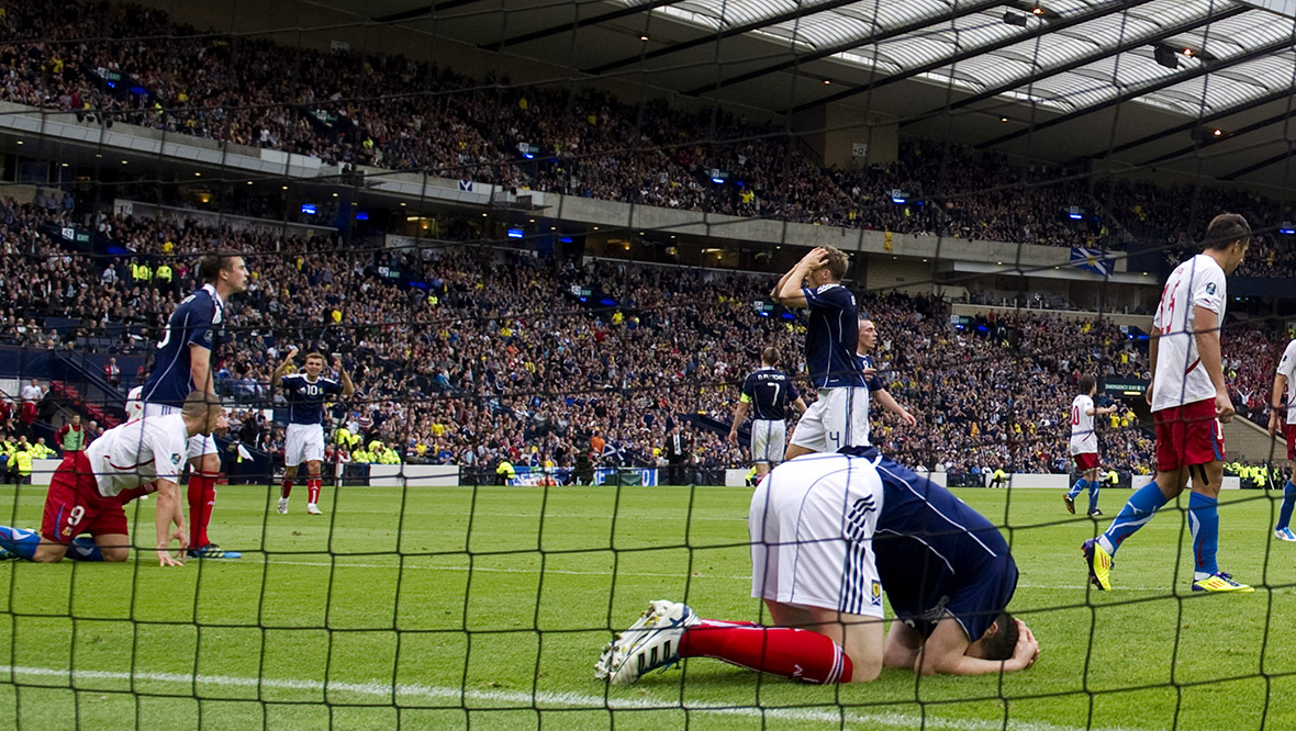 Heartbreak for Scotland after conceding a late controversial penalty against the Czech Republic.