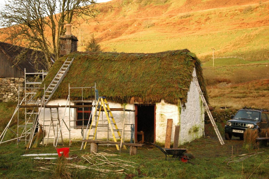 Highland thatching skill listed as critically endangered