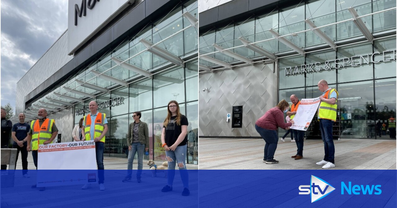 McVitie's workers protest over hundreds of job losses STV News