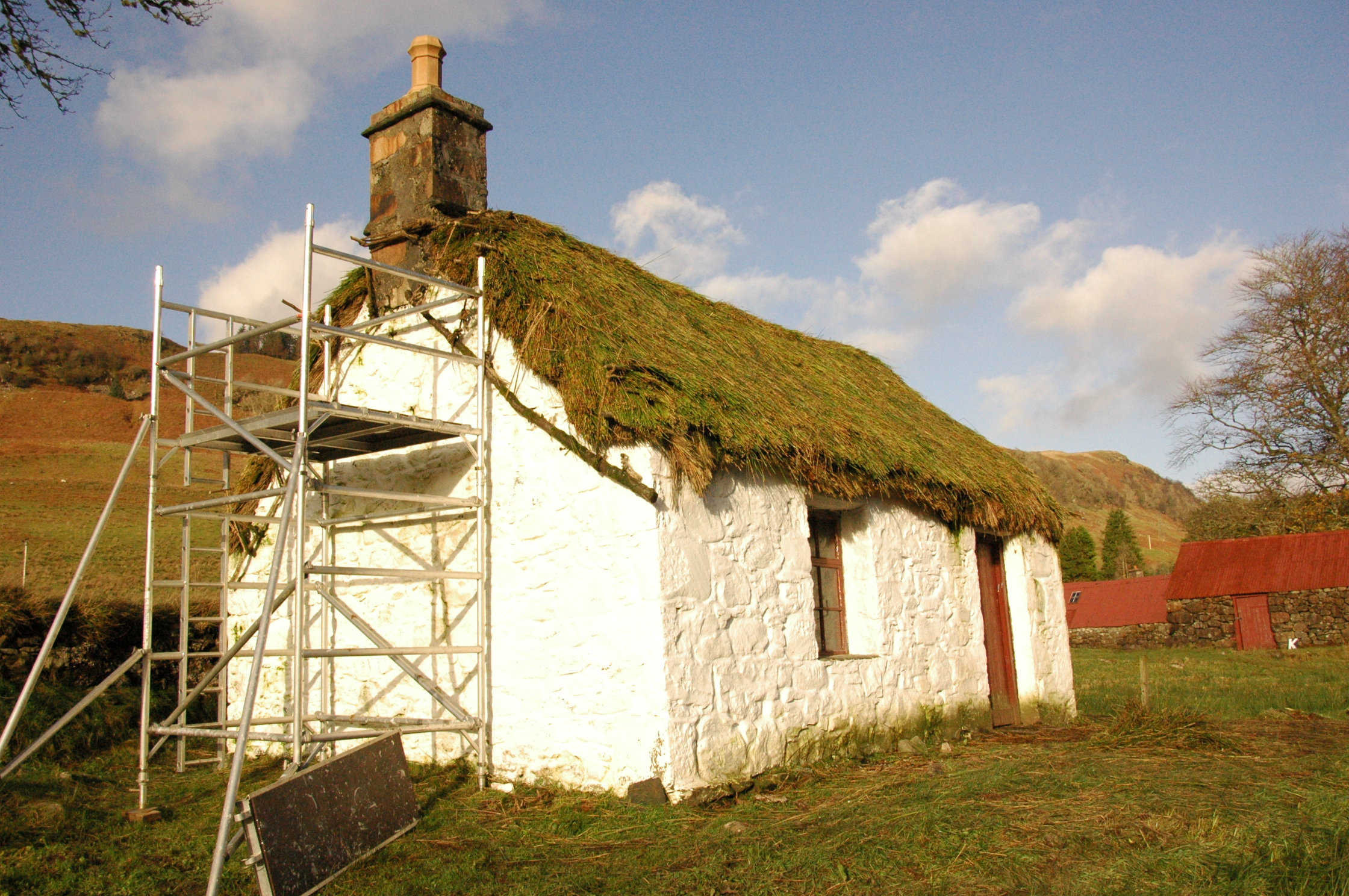 Highland thatching is now considered to be critically endangered.