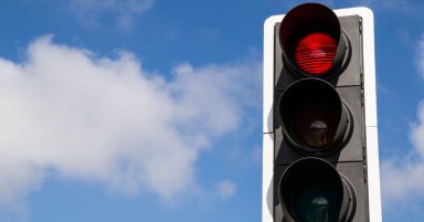 Power spike knocks out city centre traffic lights