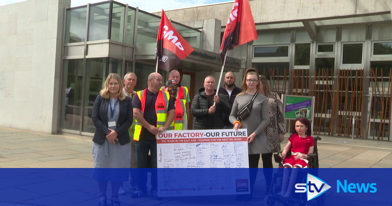 Staff protest closure of McVitie's factory in face of job losses STV News