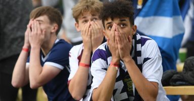 Fans disappointed as Scotland lose opening Euro match