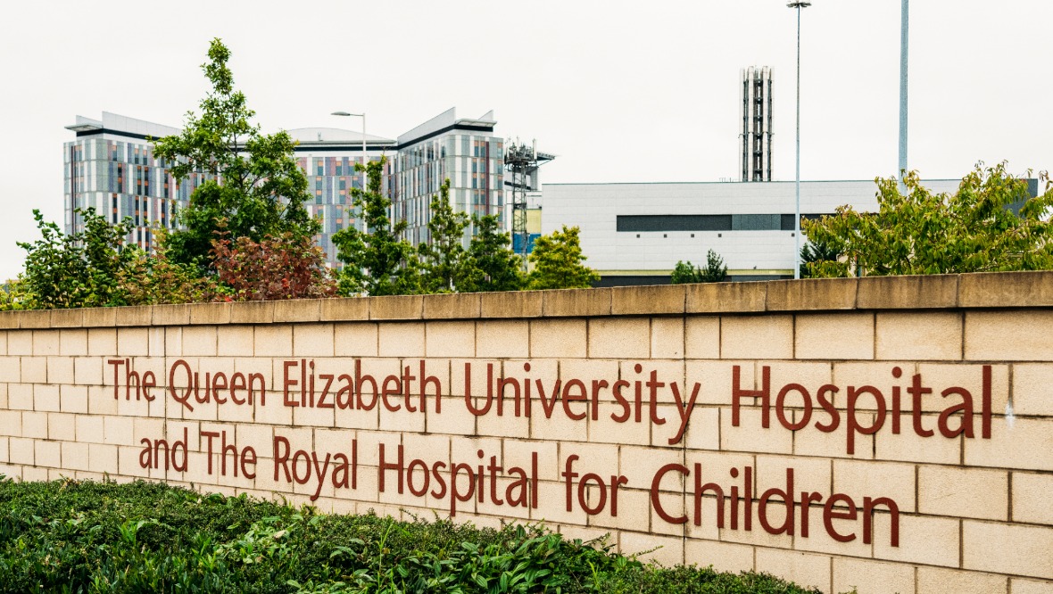 The Queen Elizabeth Hospital in Govan, Glasgow.