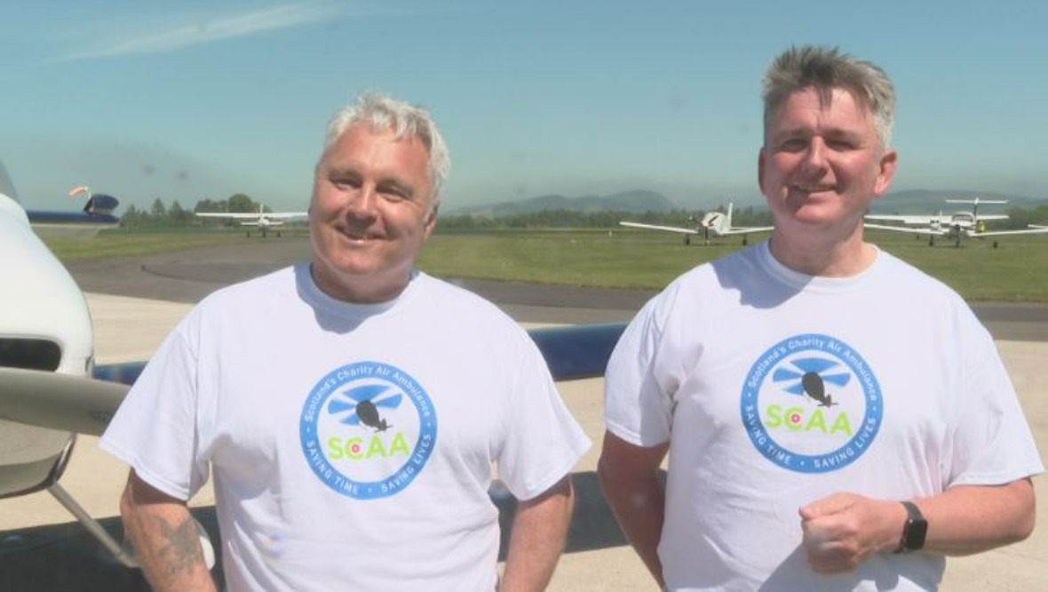 Fundraisers: Tommy Lorimer and Robert Stalker.